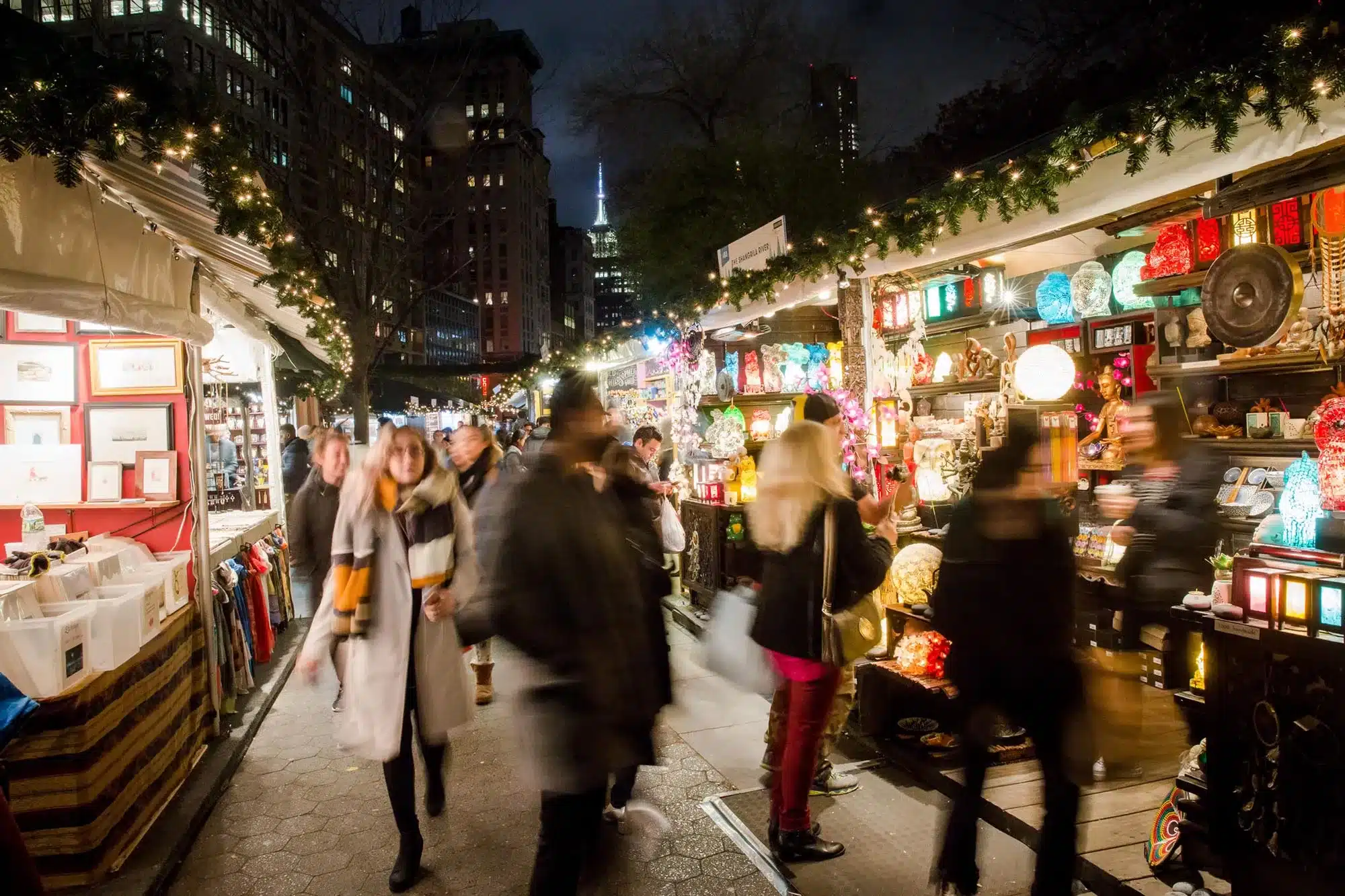 Les meilleurs marchés de Noël à New York