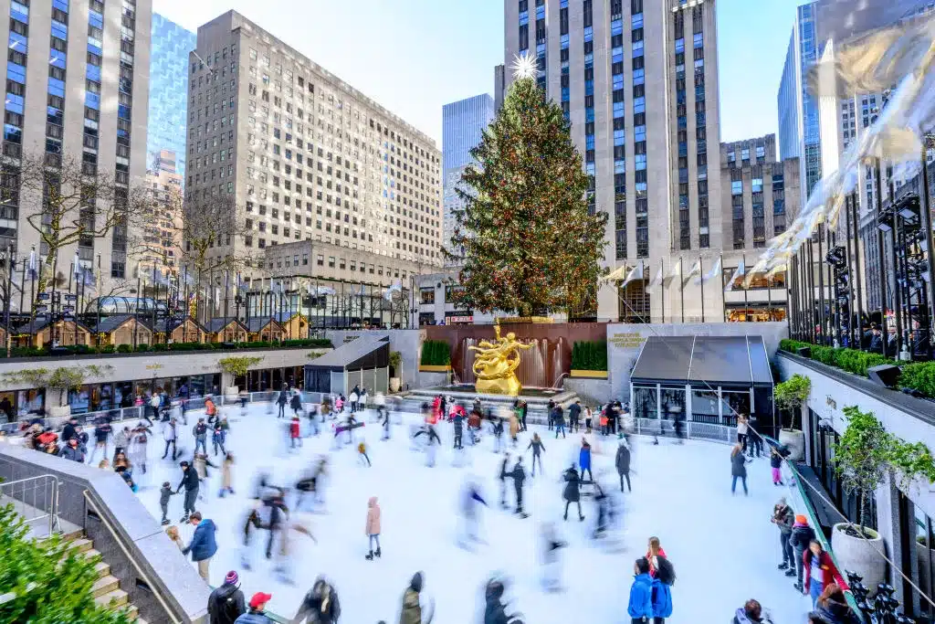 Où faire du patin à glace à New York : les 14 meilleurs endroits