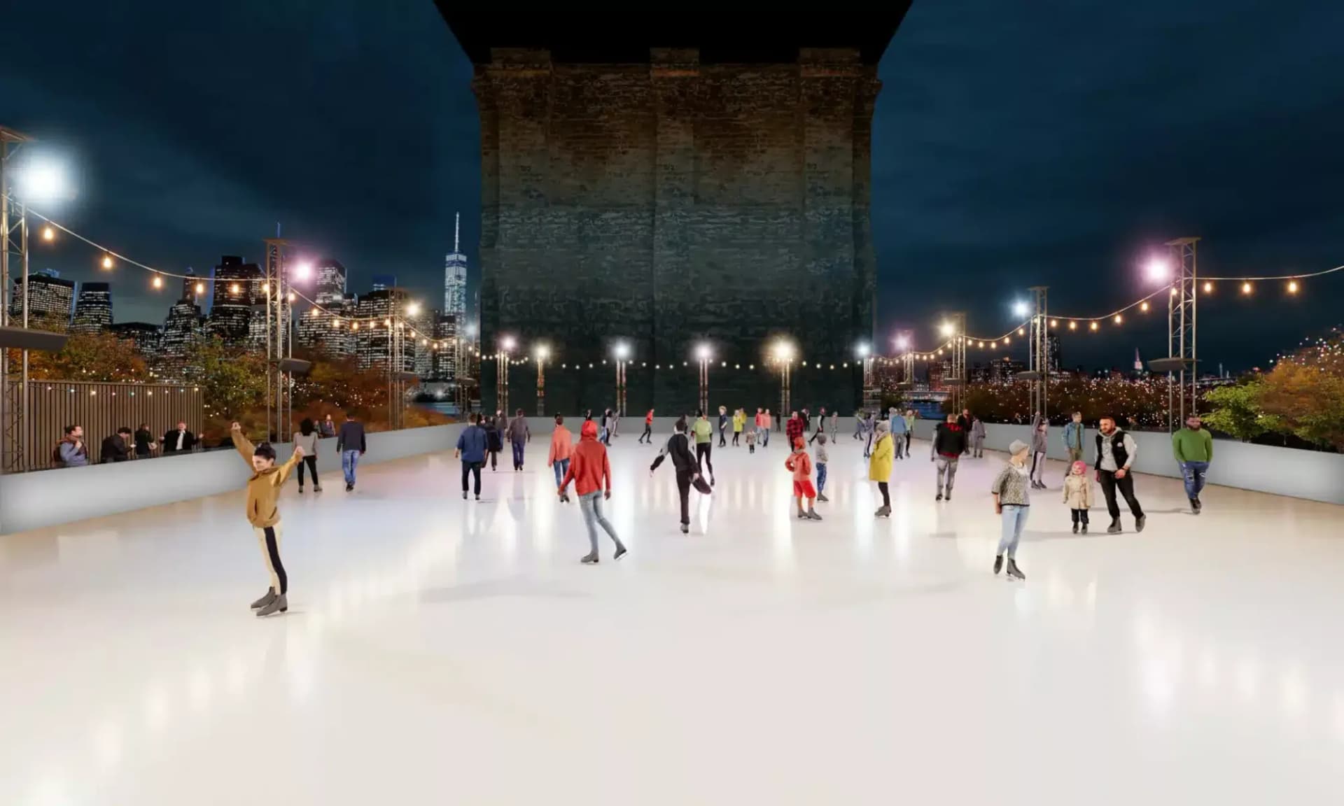 Où faire du patin à glace à New York : les 14 meilleurs endroits
