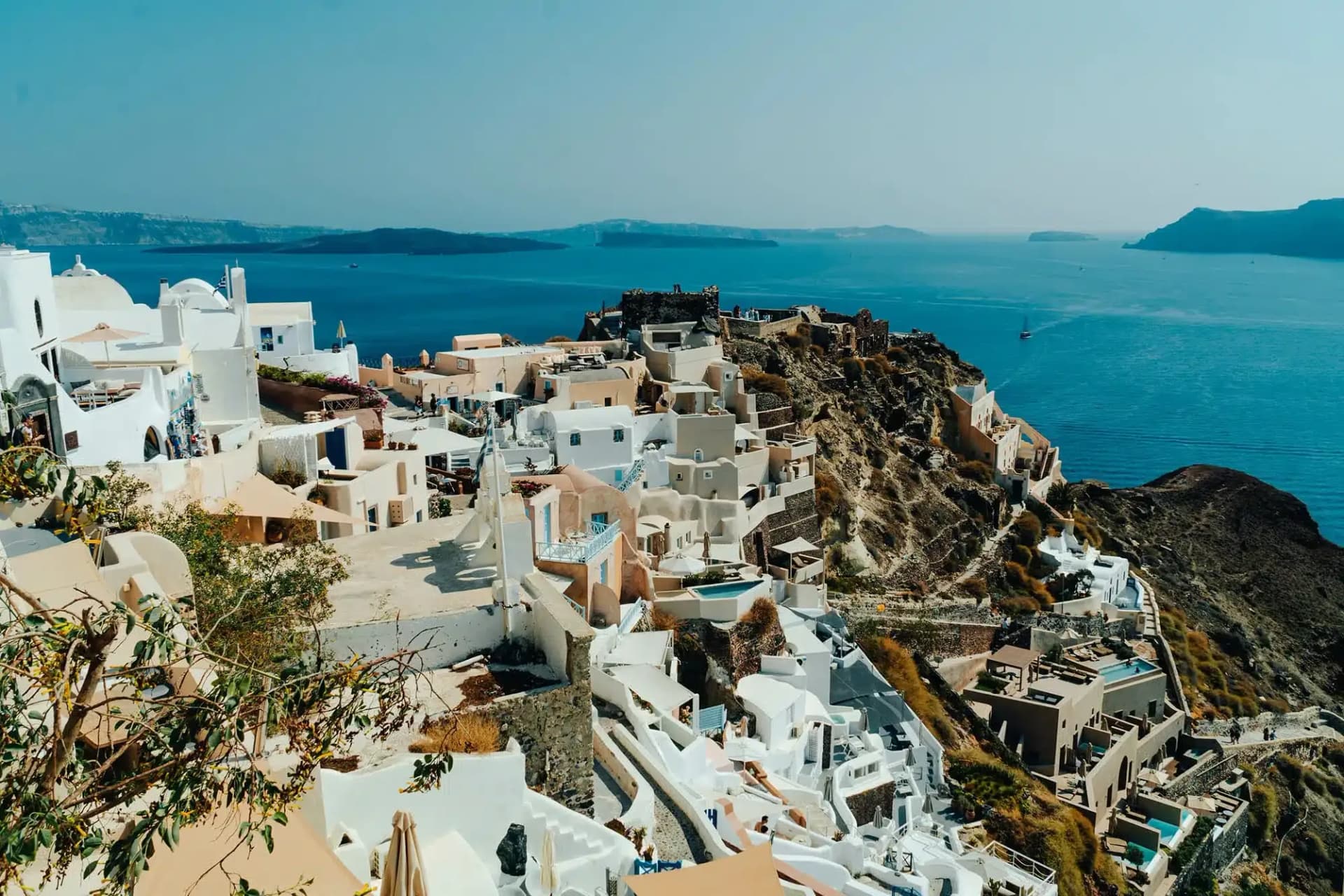 Visiter Santorini en Janvier