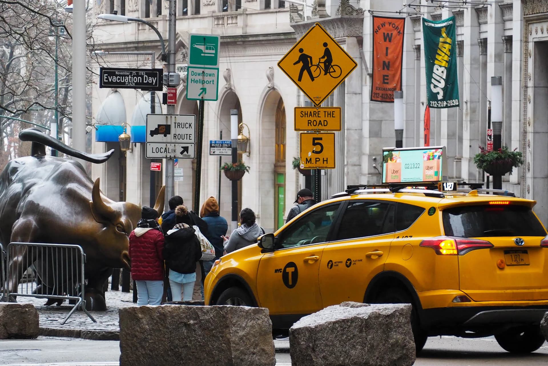 Voir le Charging Bull à Wall Street