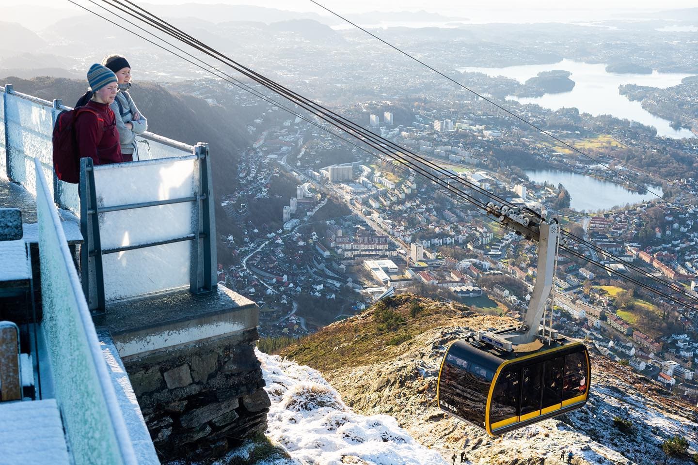 Explorer Ulriken et son téléphérique à Bergen