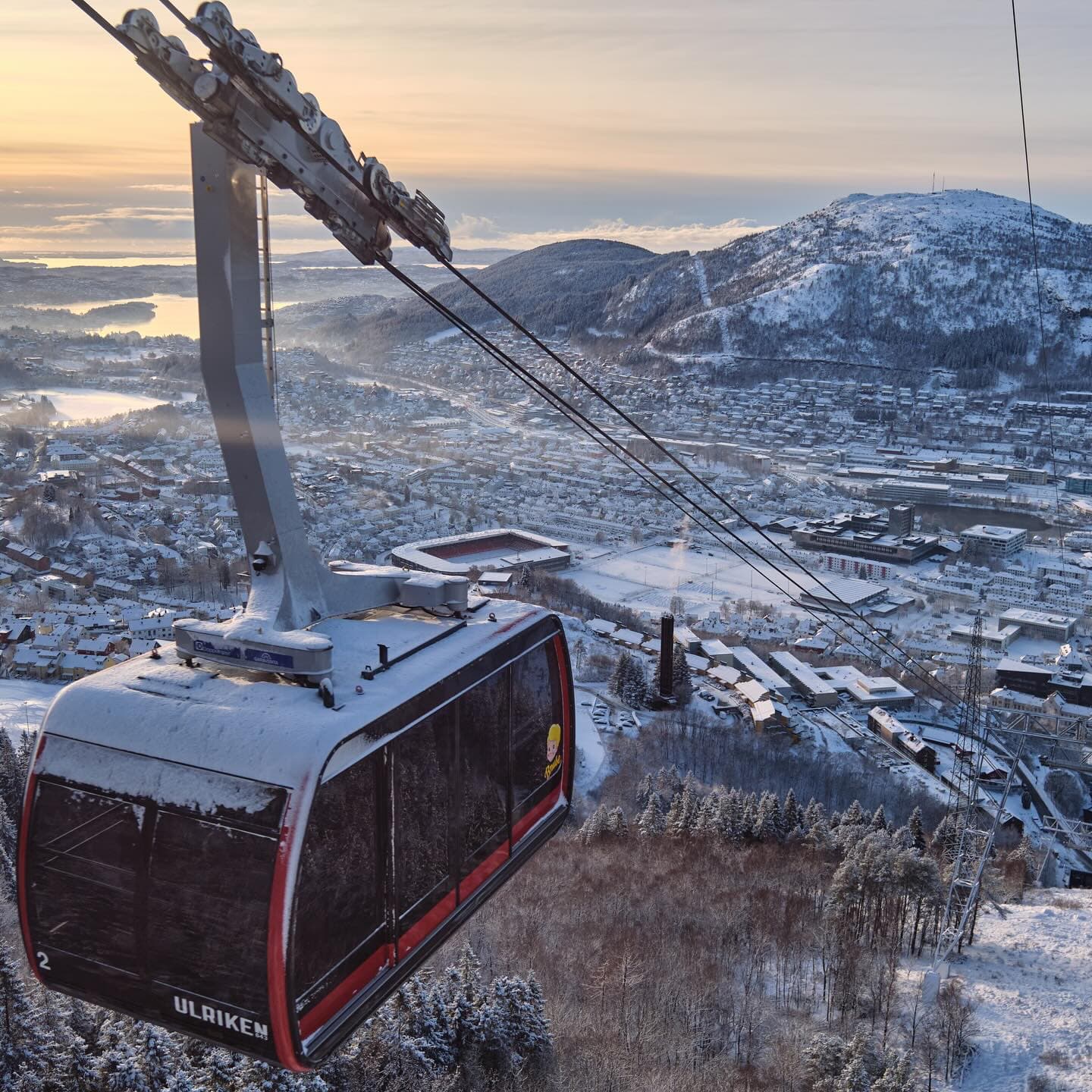 Explorer Ulriken et son téléphérique à Bergen
