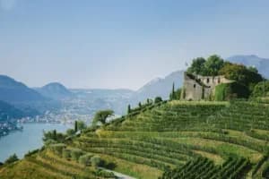 Un magnifique château dans les hauteurs de Morcote
