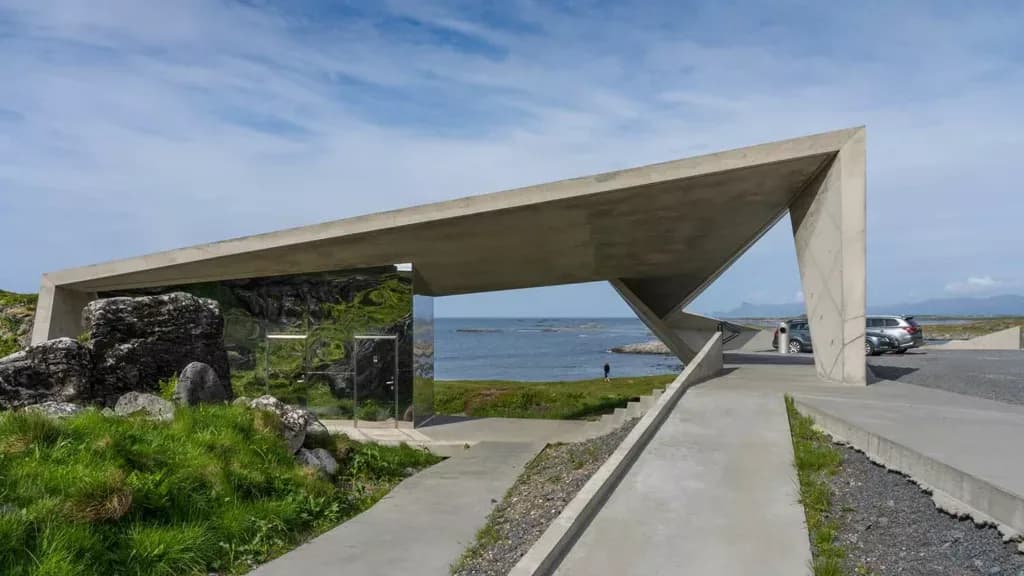 The Bukkekjerka viewpoint on Andøya
