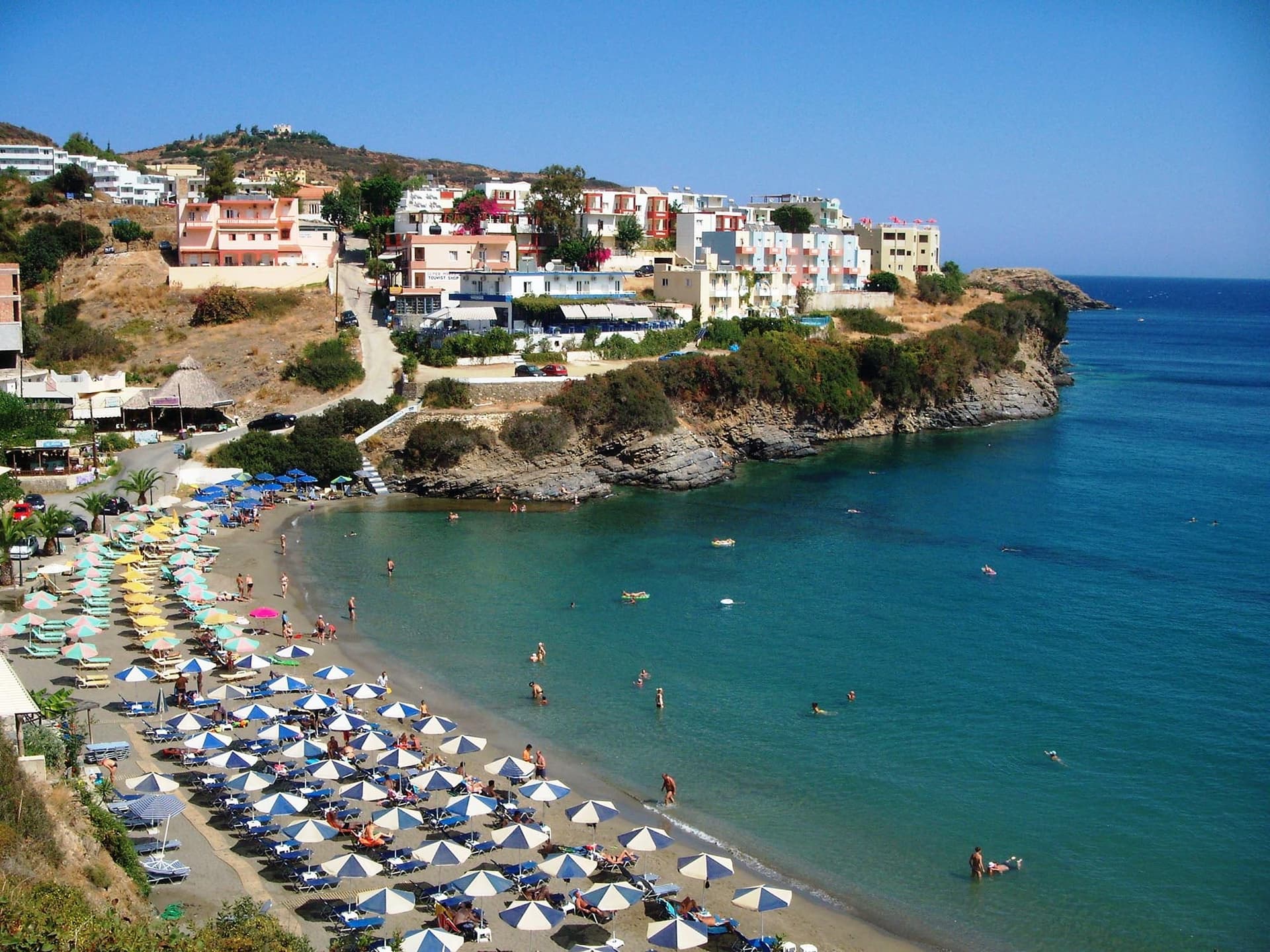 Plage de Varkotopos, en Crete