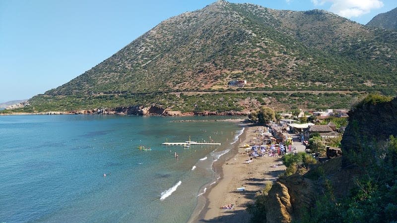 La beach de Lidavi, à proximité de Bali en Crete