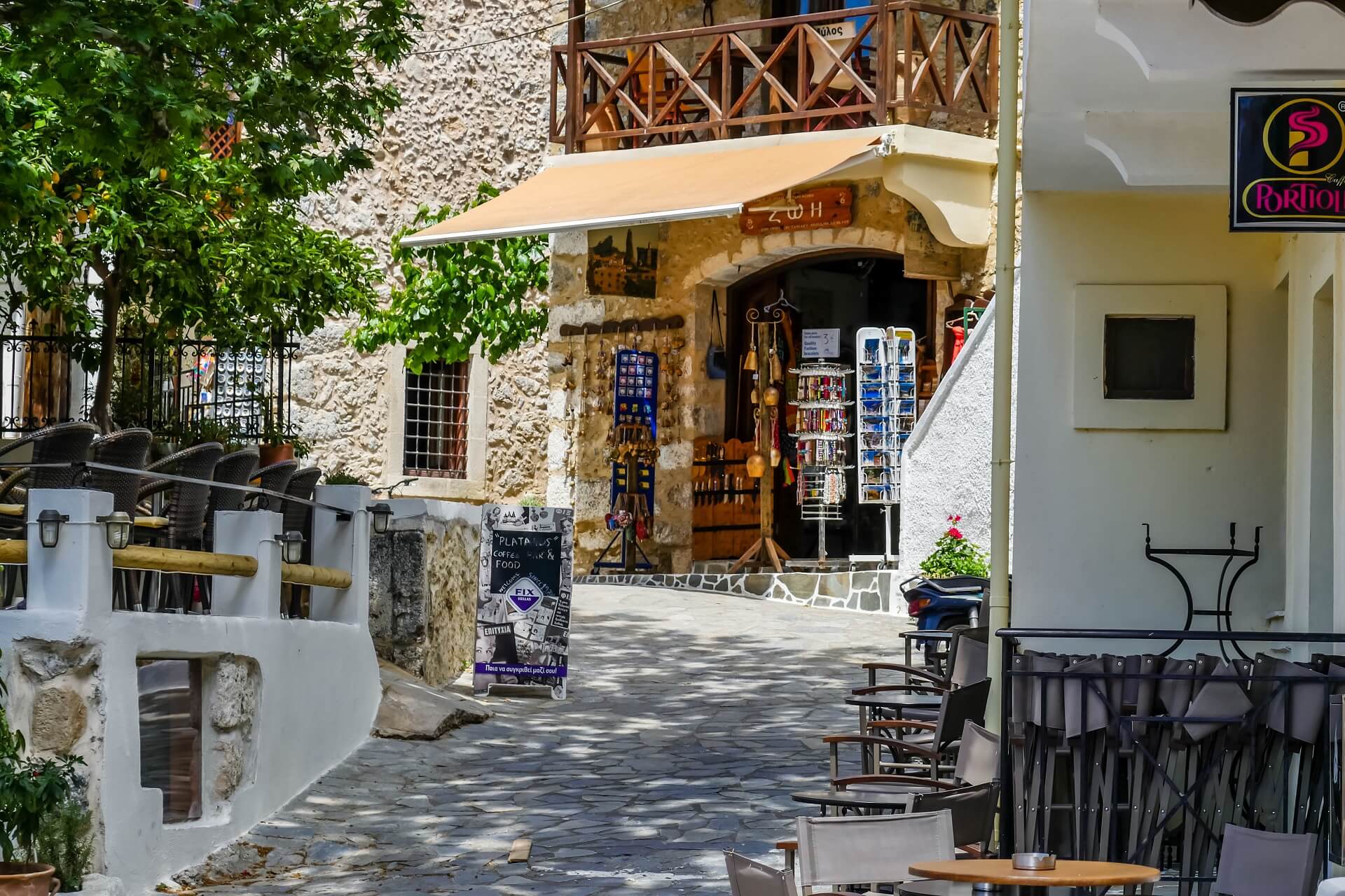 Le vieux village de Spili, en plein cœur de la Crete