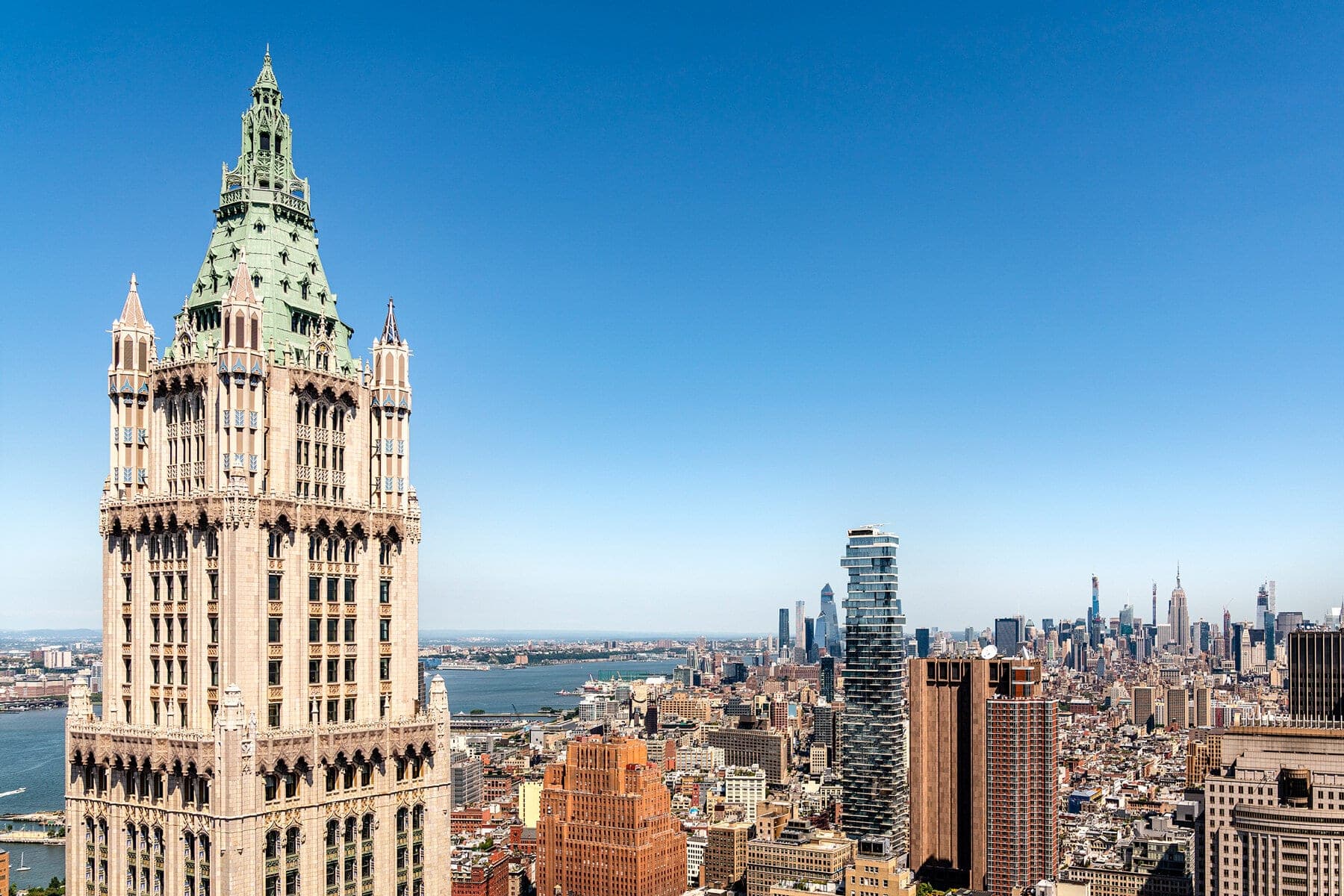 Le Woolworth building à New York
