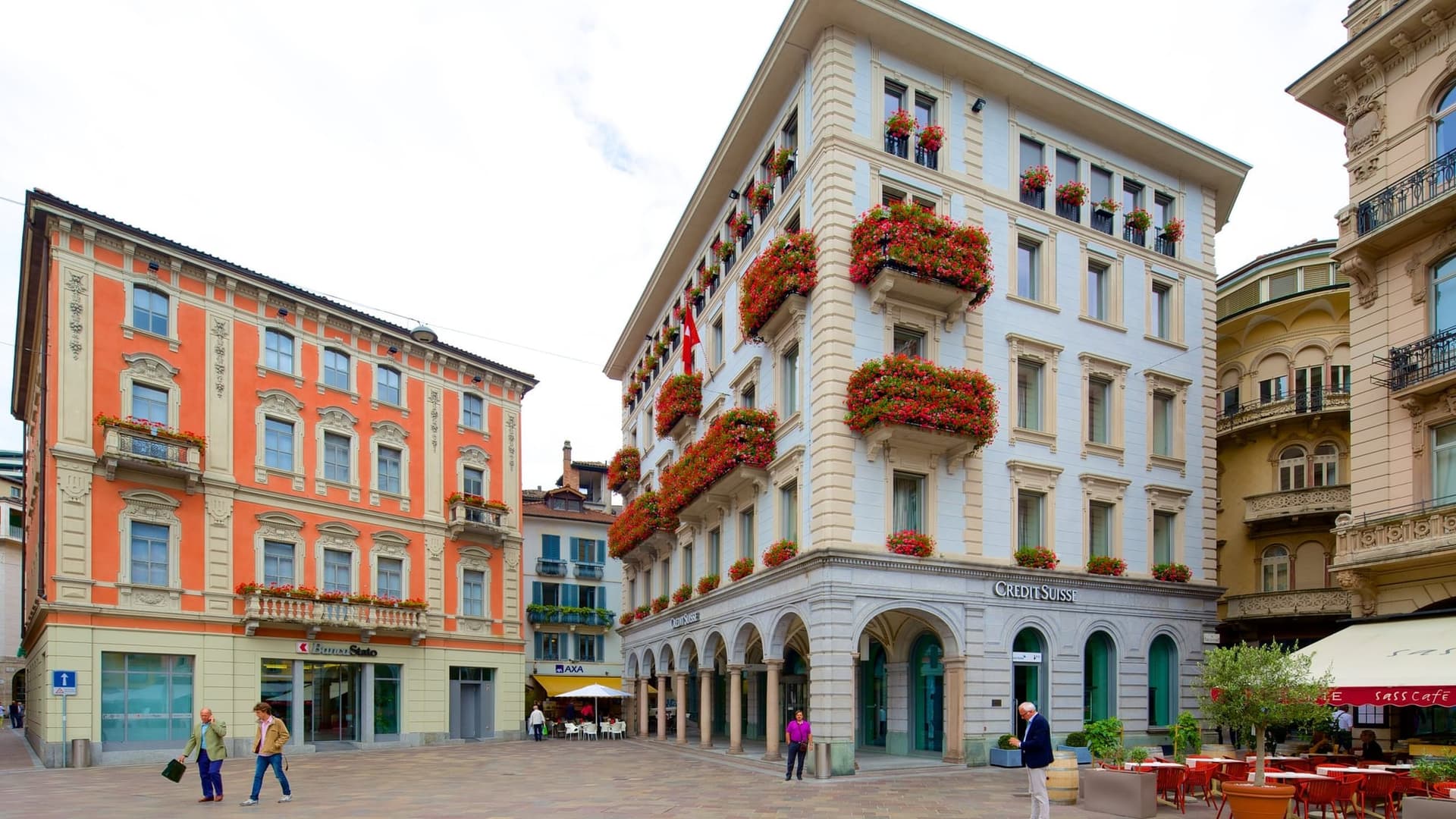 La vielle ville de Lugano