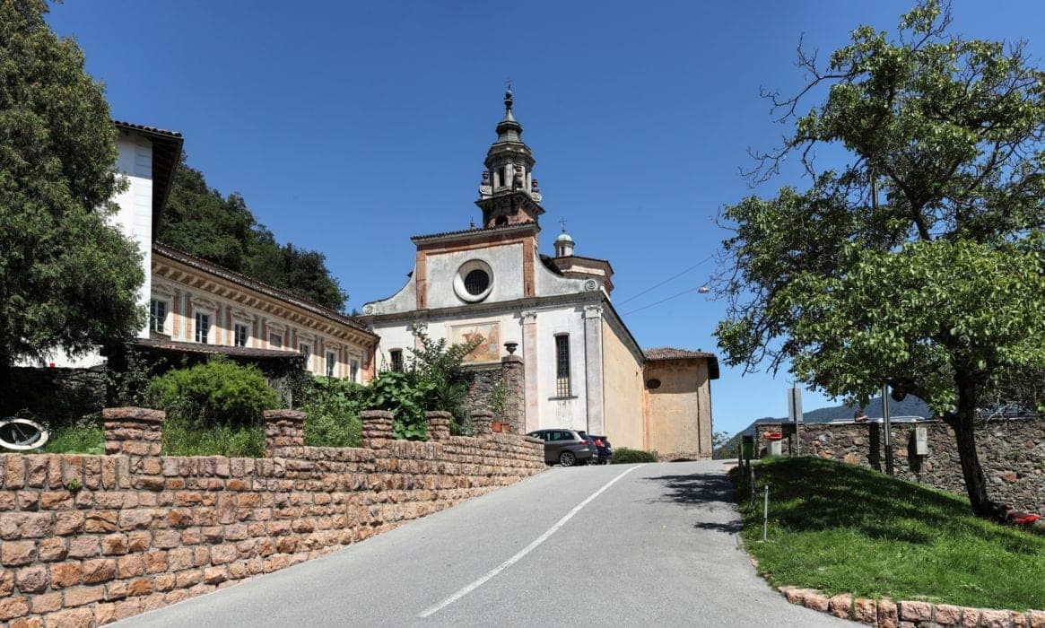 Le charmant village de Carona, à quelques kilomètres de Lugano