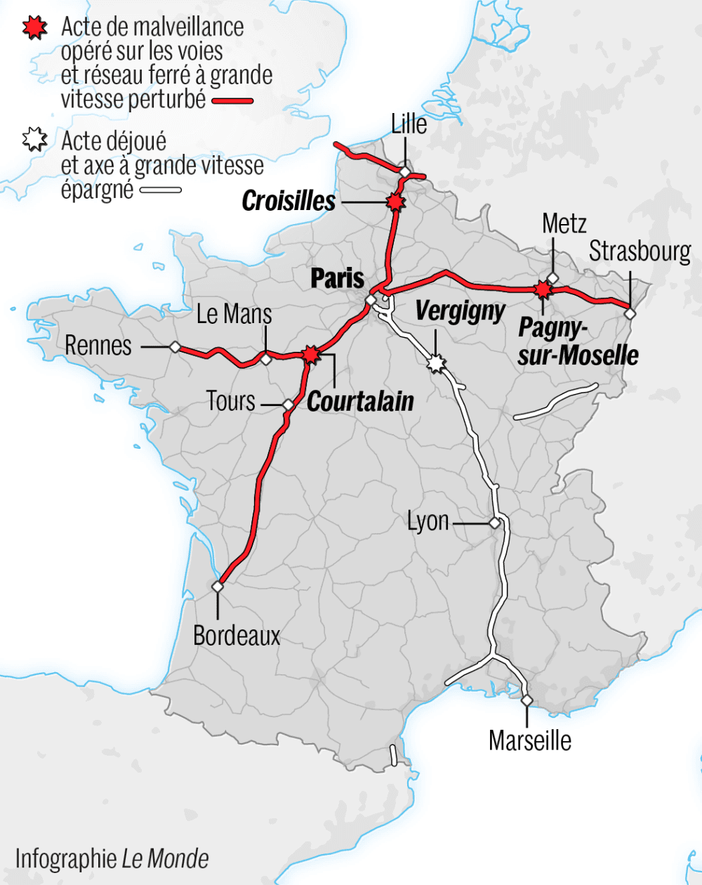 SNCF attaqué : comment voyager ce weekend