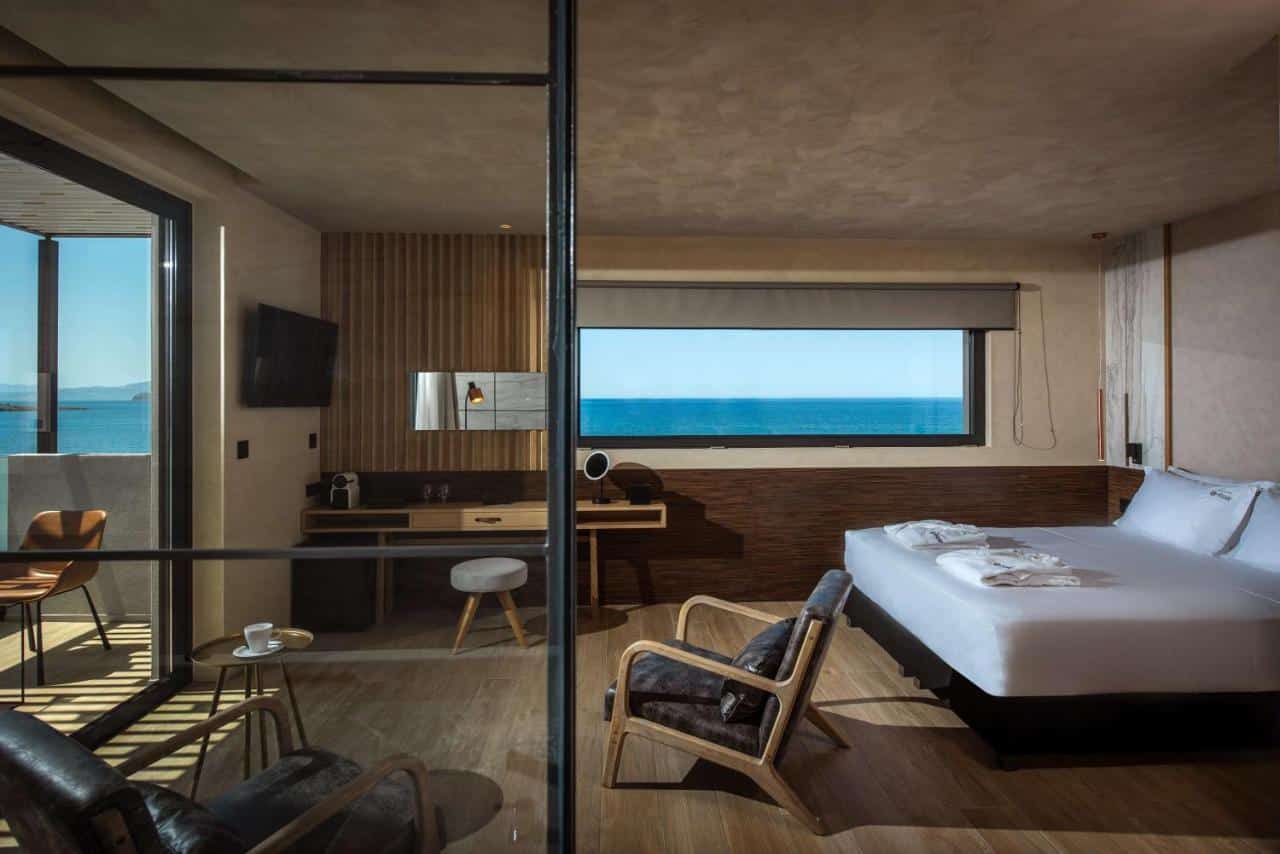 Meilleurs hotels crete vue mer chania flair tapestry — Top 10 des Meilleurs hôtels en bord de mer en Crete : Luxe et Détente au Paradis