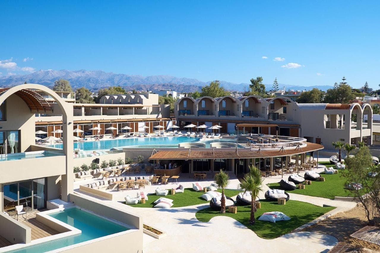 Meilleurs hotels crete vue mer domes noruz chania — Top 10 des Meilleurs hôtels en bord de mer en Crete : Luxe et Détente au Paradis