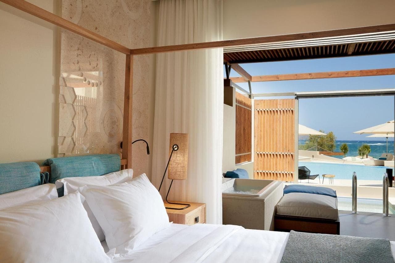 Meilleurs hotels crete vue mer domes noruz chania — Top 10 des Meilleurs hôtels en bord de mer en Crete : Luxe et Détente au Paradis
