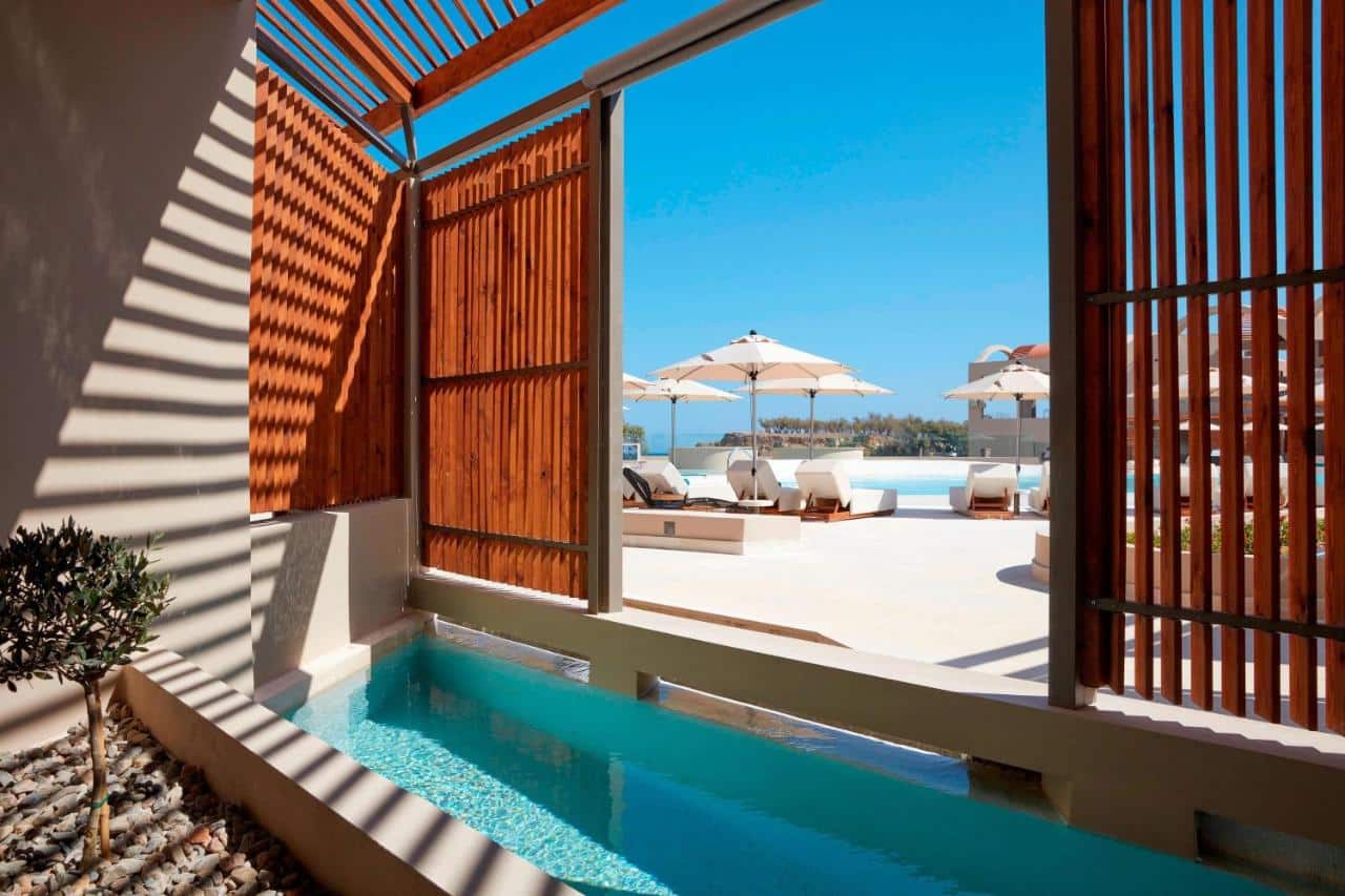 Meilleurs hotels crete vue mer domes noruz chania — Top 10 des Meilleurs hôtels en bord de mer en Crete : Luxe et Détente au Paradis