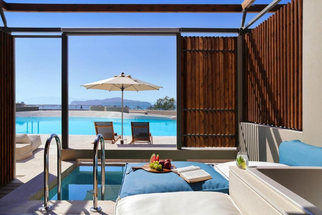 Meilleurs hotels crete vue mer domes noruz chania — Top 10 des Meilleurs hôtels en bord de mer en Crete : Luxe et Détente au Paradis
