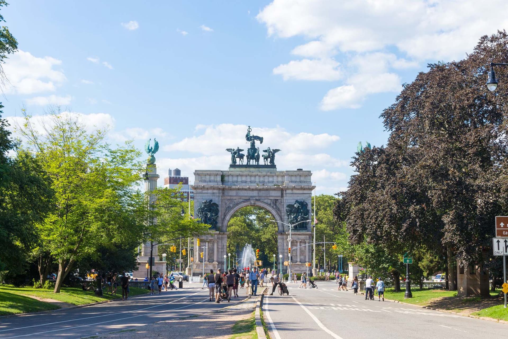 Une impressionnante entrée pour Prospect Park