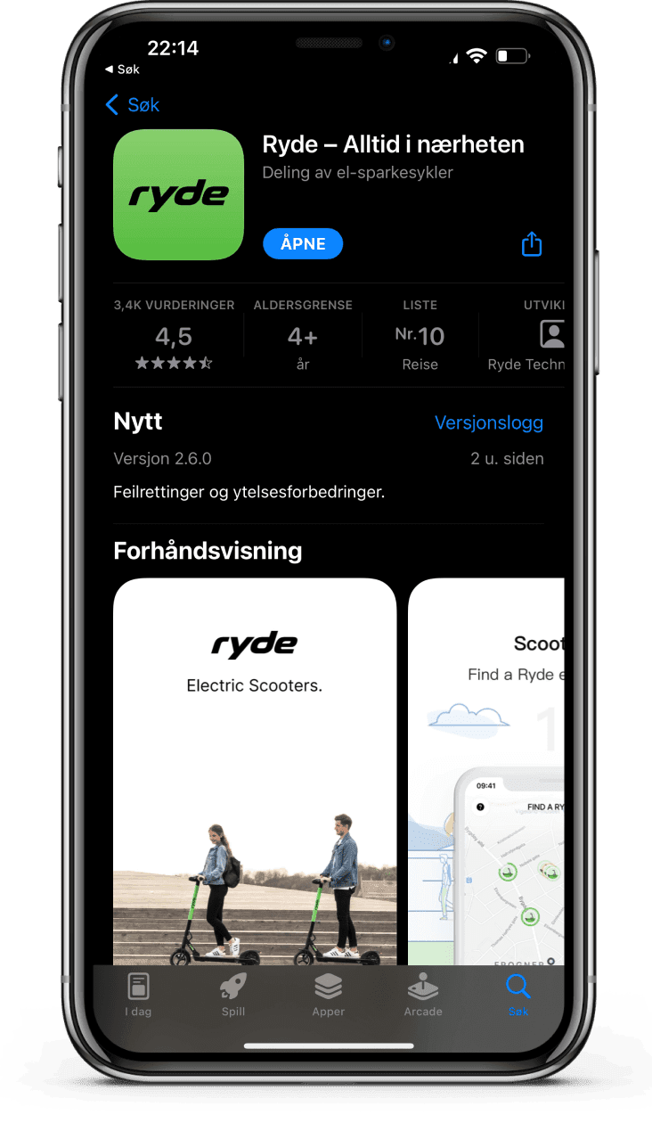 Ryde, Voi : Comment louer les trottinettes électriques à Bergen