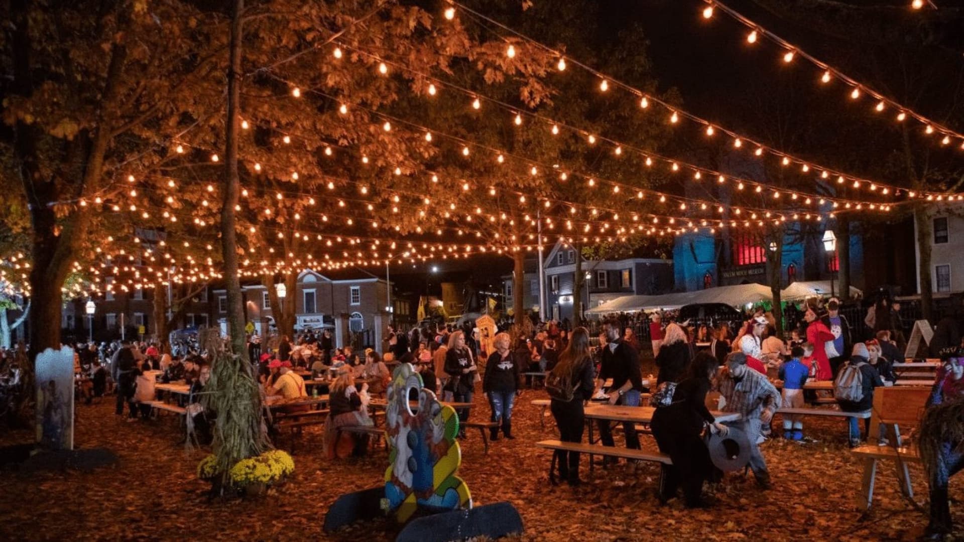 Les shows pour Halloween à Salem