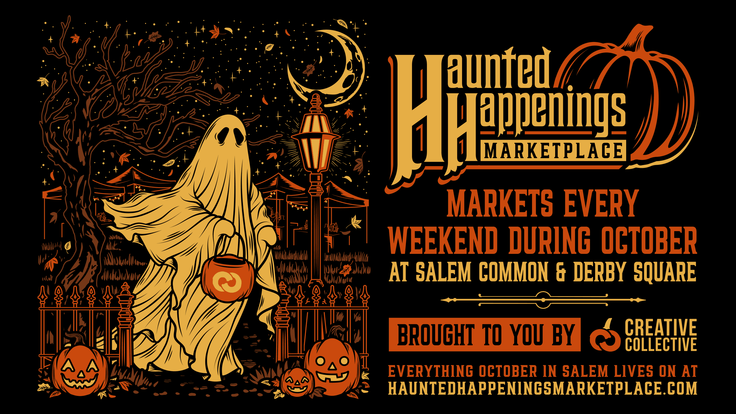 Un marché spécial pour Halloween