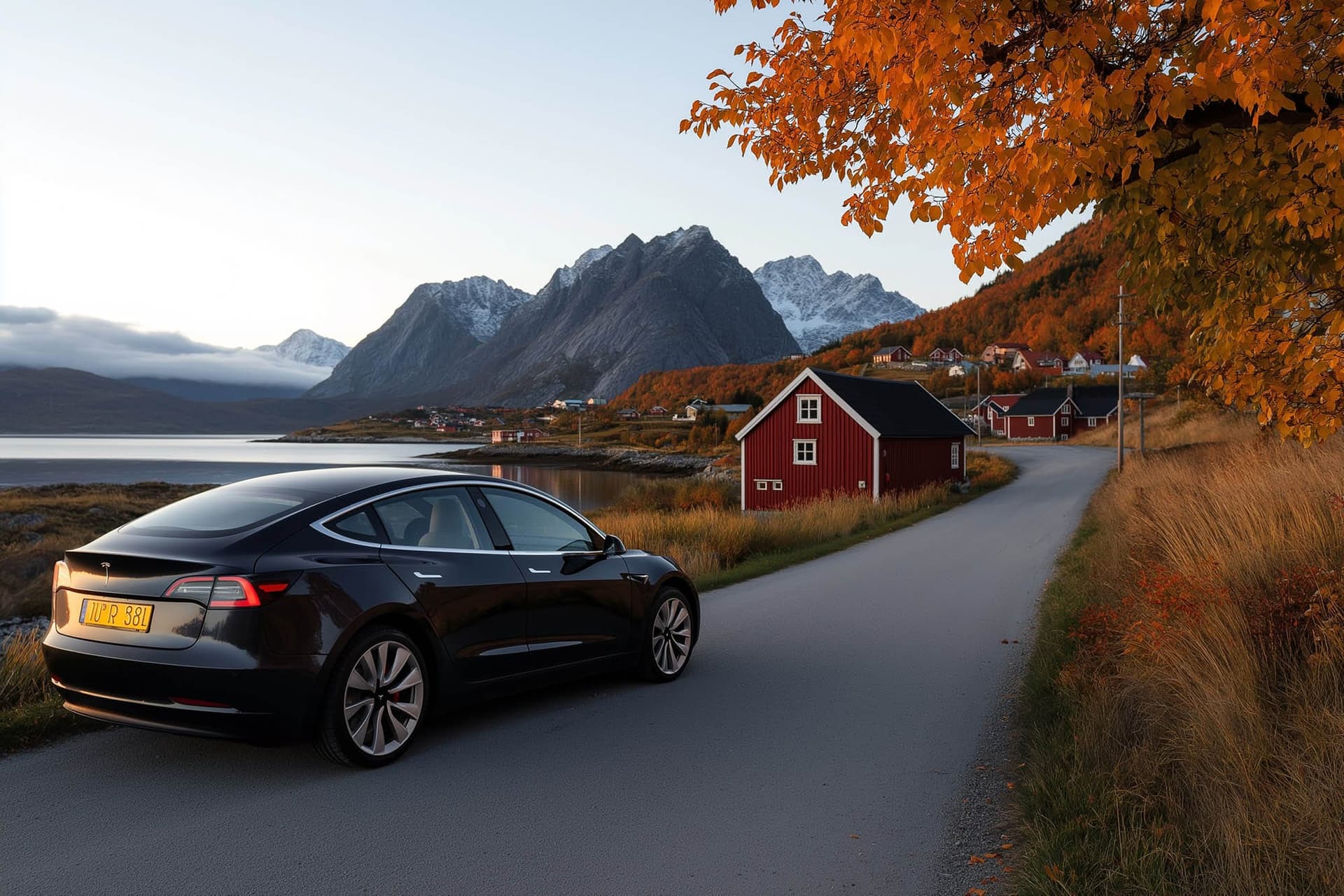 Planning your electric vehicle trip in the Lofoten