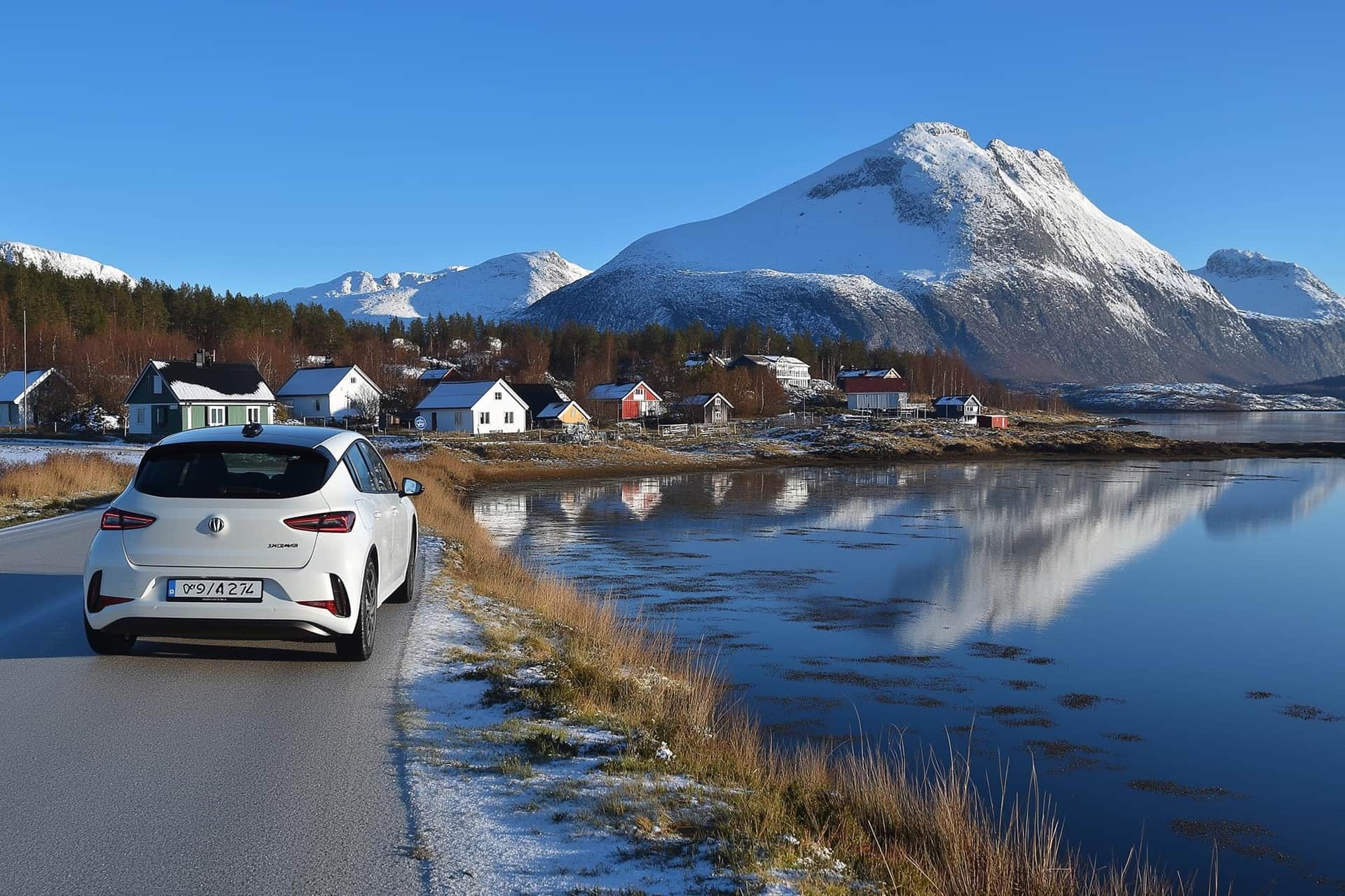 Electric Car Road Trip in the Lofoten Islands: Charging Station Guide