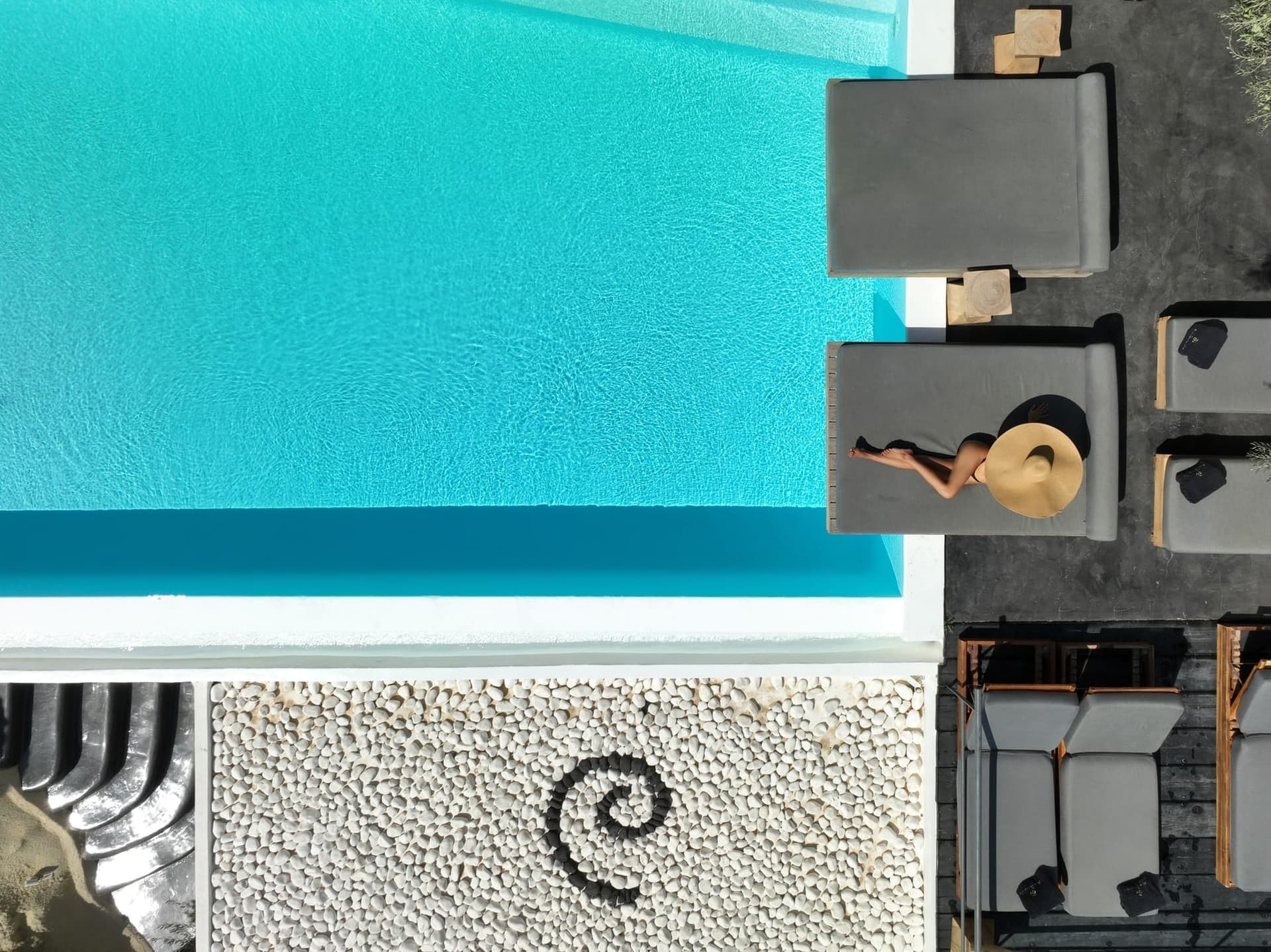 Andronis Luxury Suites Santorin — Vue intérieure