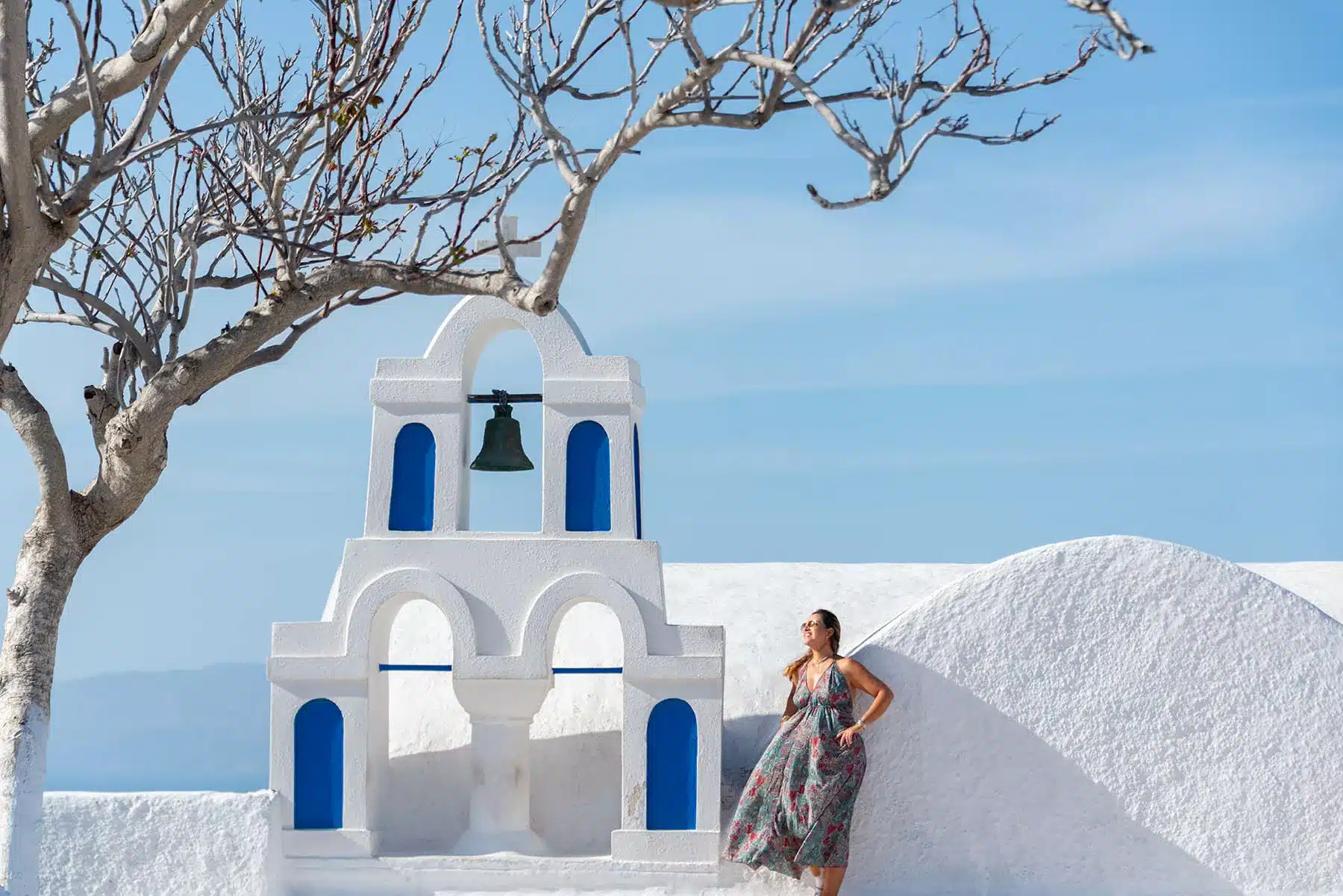 Où se trouve Santorin ?