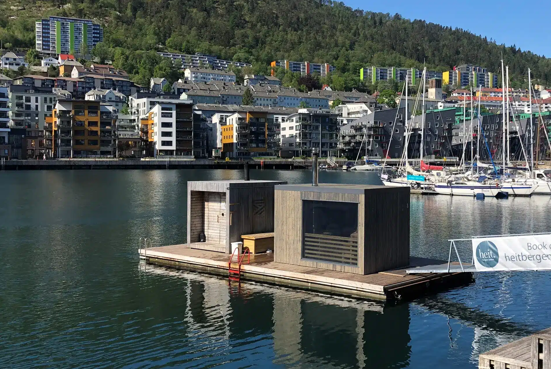 Heit Bergen Sauna : L’expérience ultime du sauna et de la baignade à Bergen