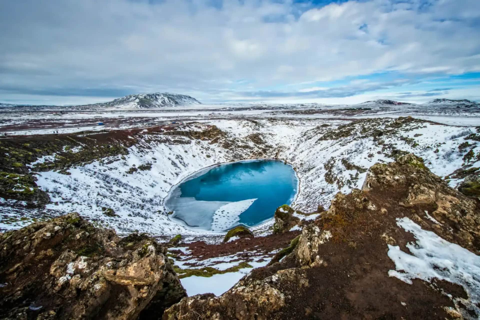 Visiter le cratère de Kerið en Islande