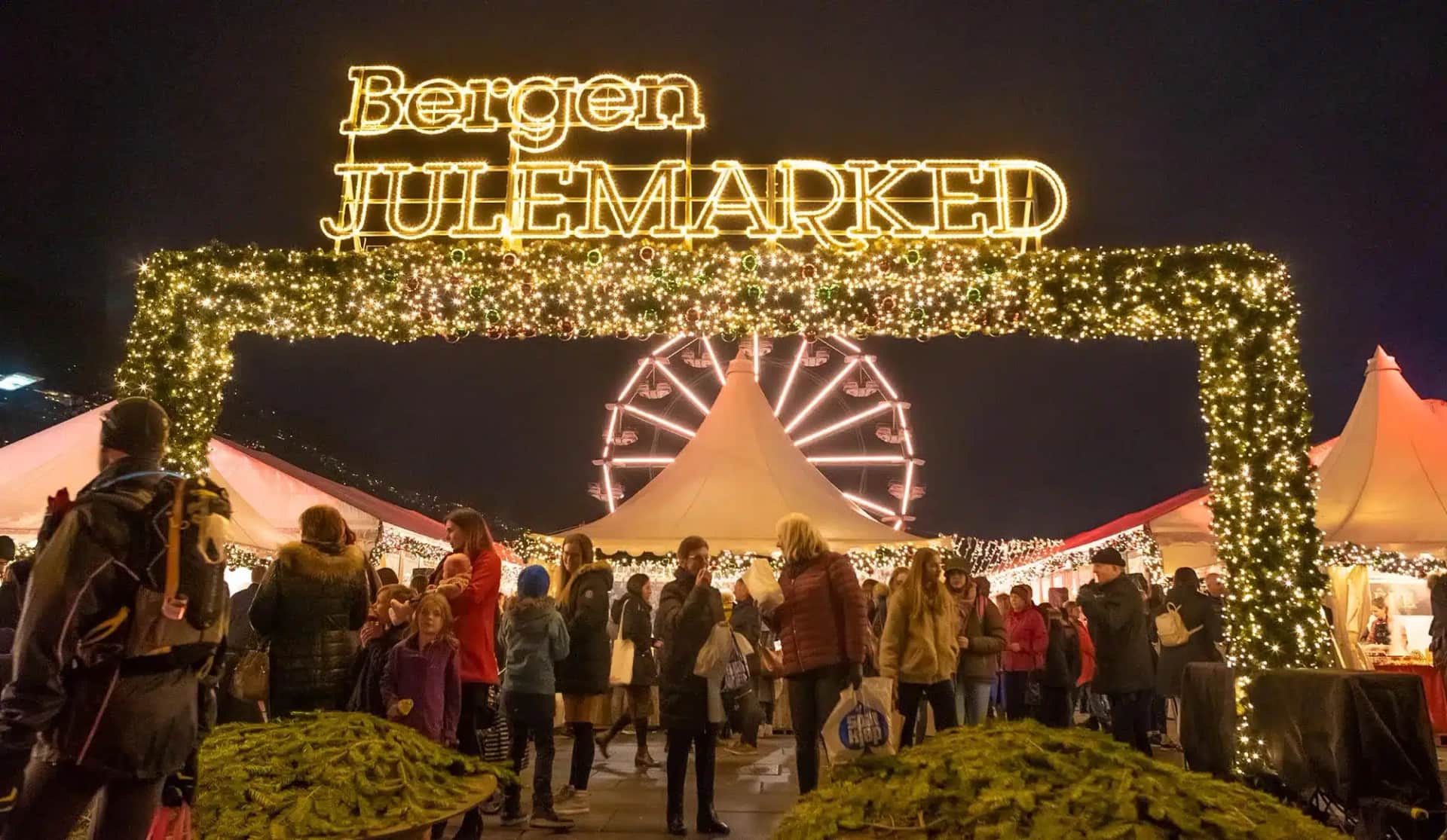 Le marché de Noël de Bergen 2024