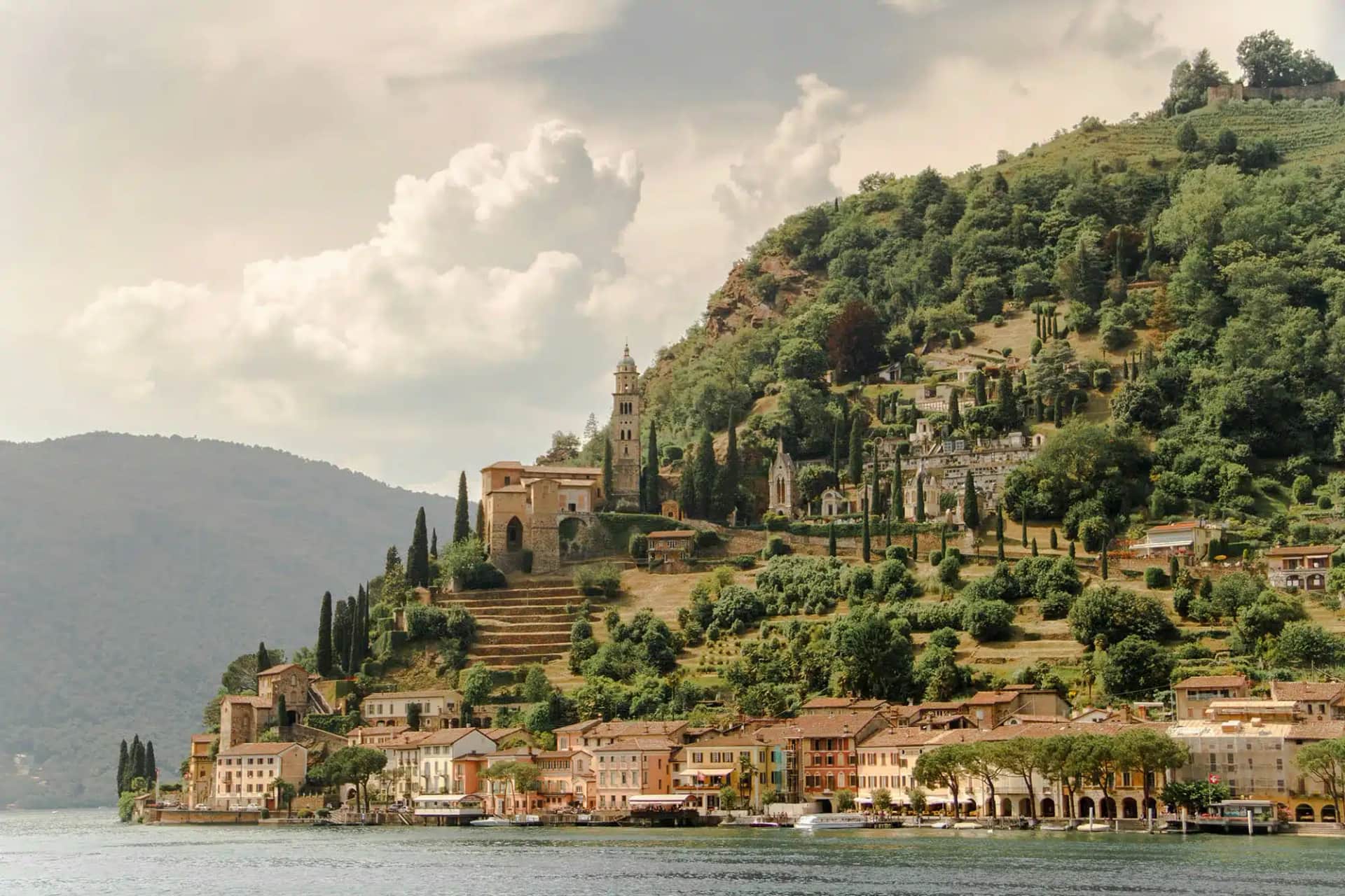 Village de Morcote : Coup de cœur au lac de Lugano