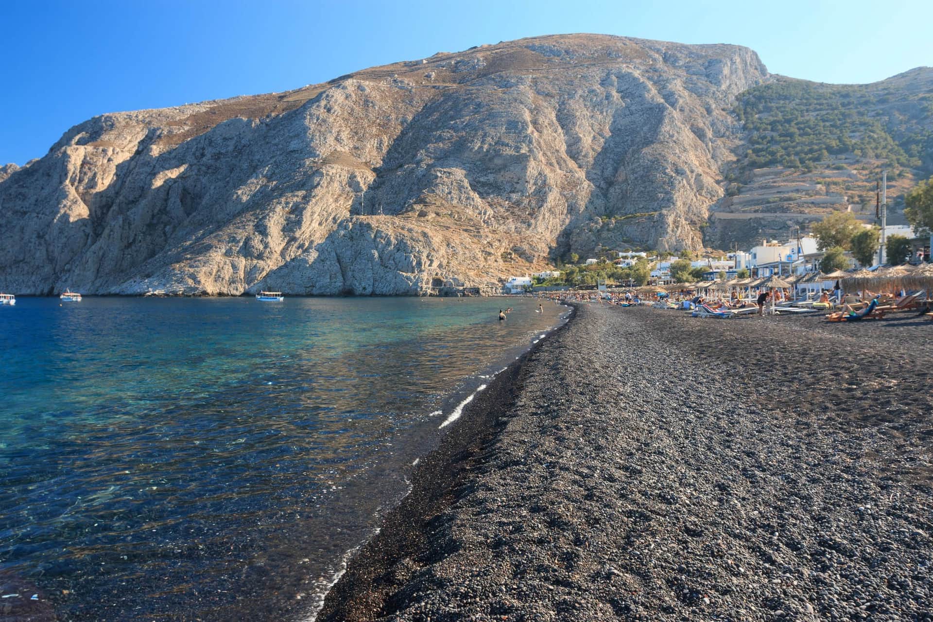 The 6 Best Black Sand Beaches in Santorini