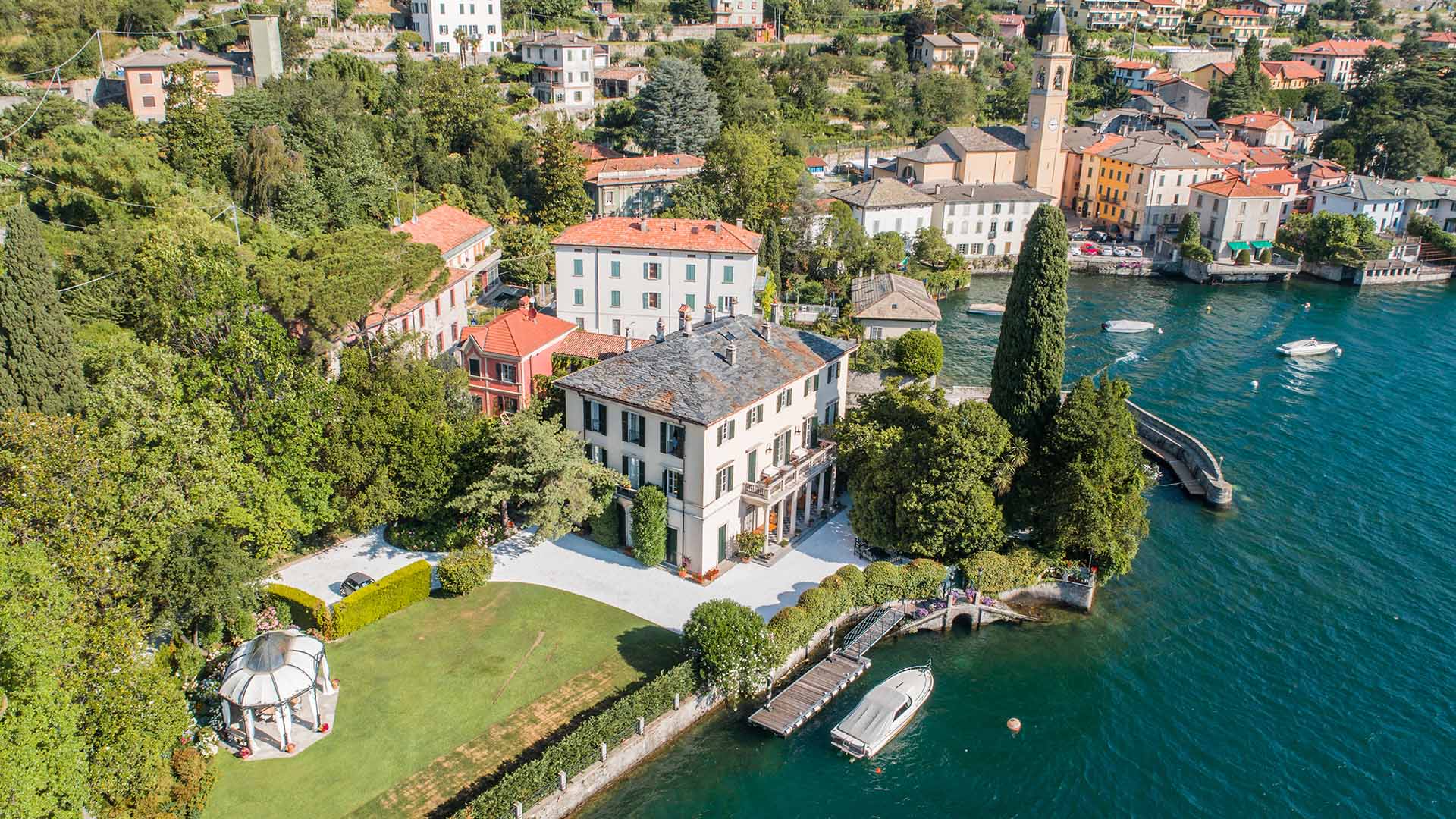 Villa Oleandra, demeure de George Clooney au Lac de Côme