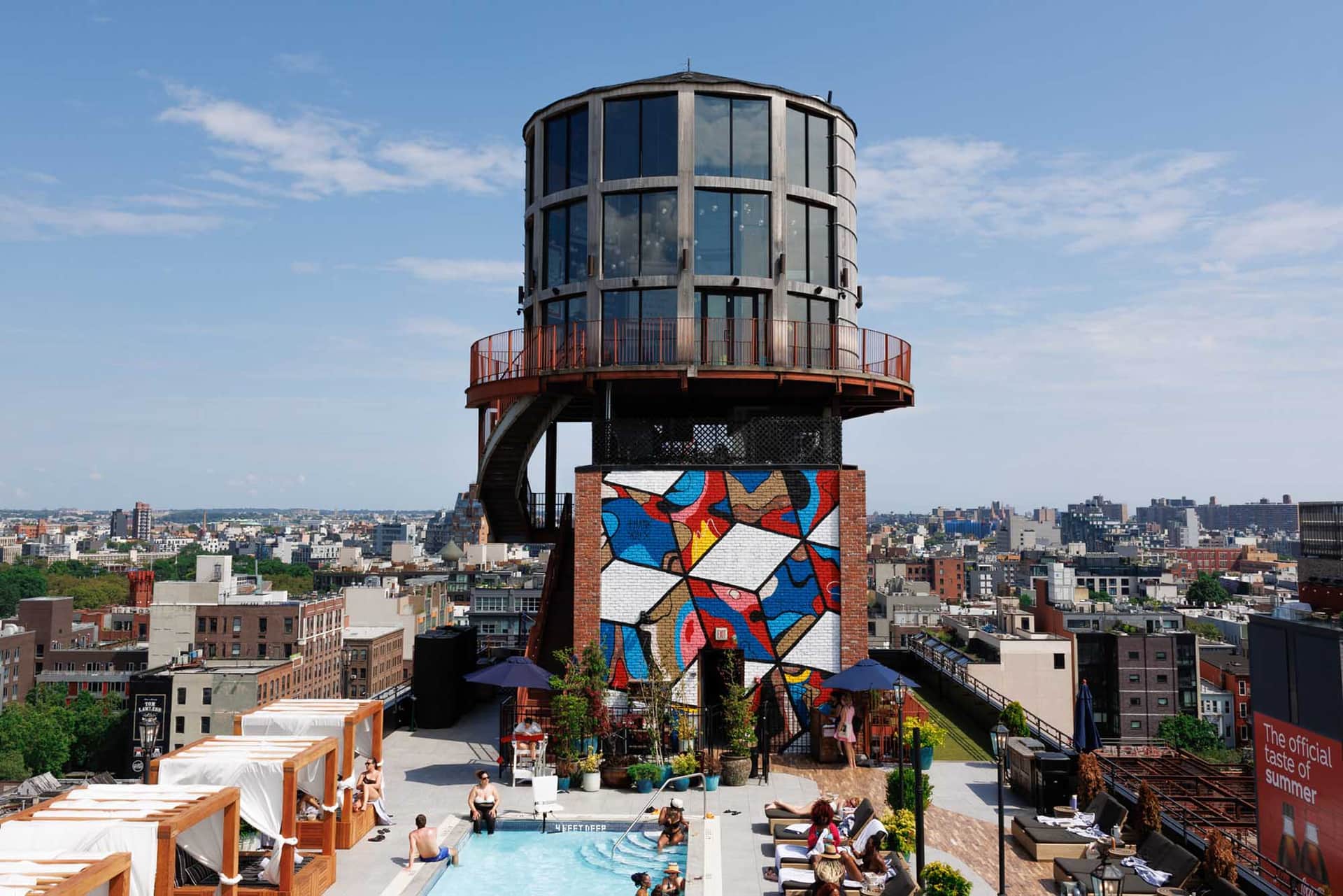 Le Water Tower Bar à Brooklyn: Une expérience unique au sommet