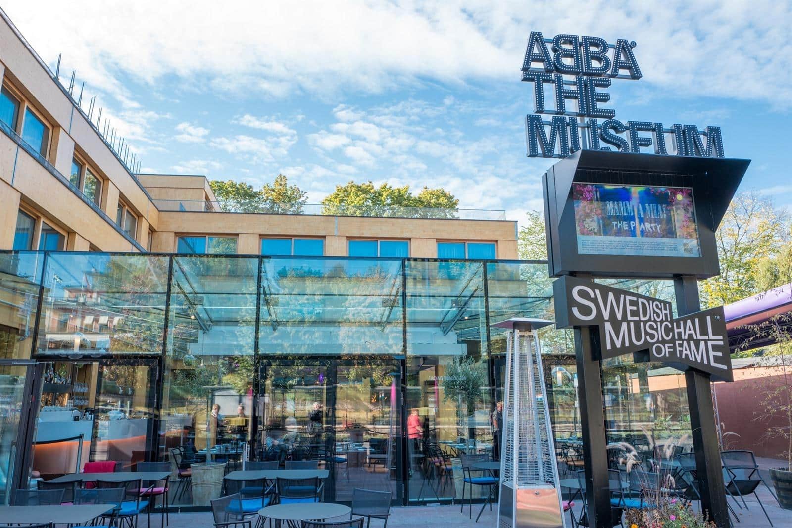 Impossible de rater le musée ABBA