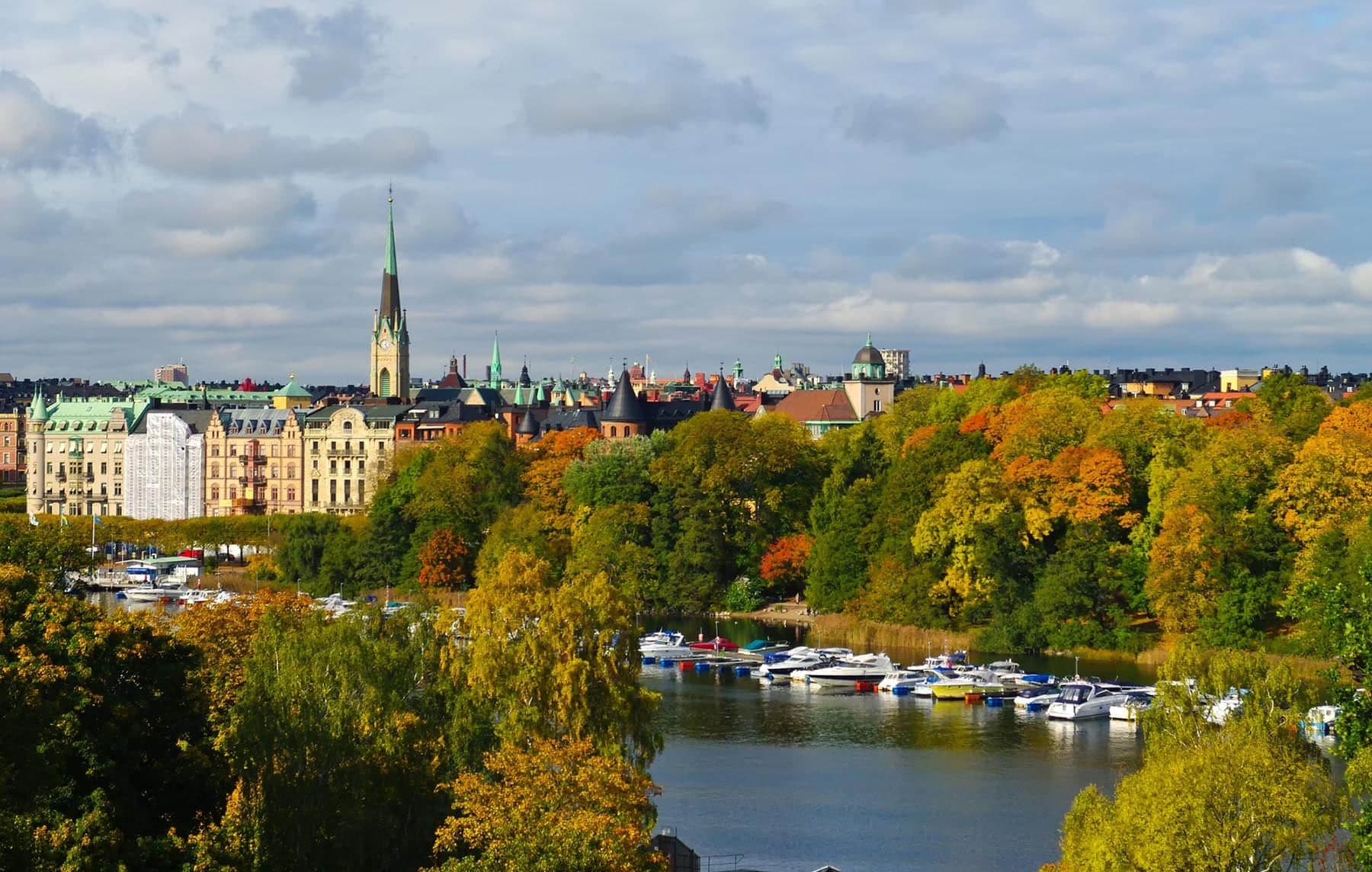 L'automne, une saison douce à Stockholm