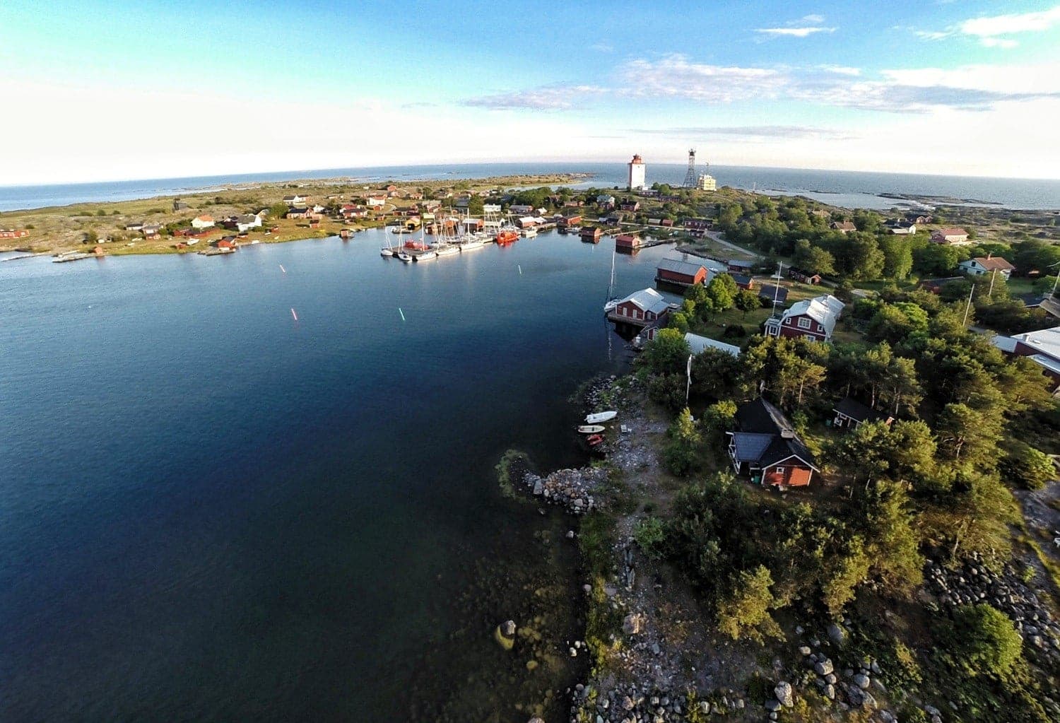 île d'Uto dans l'archipel de Stockholm