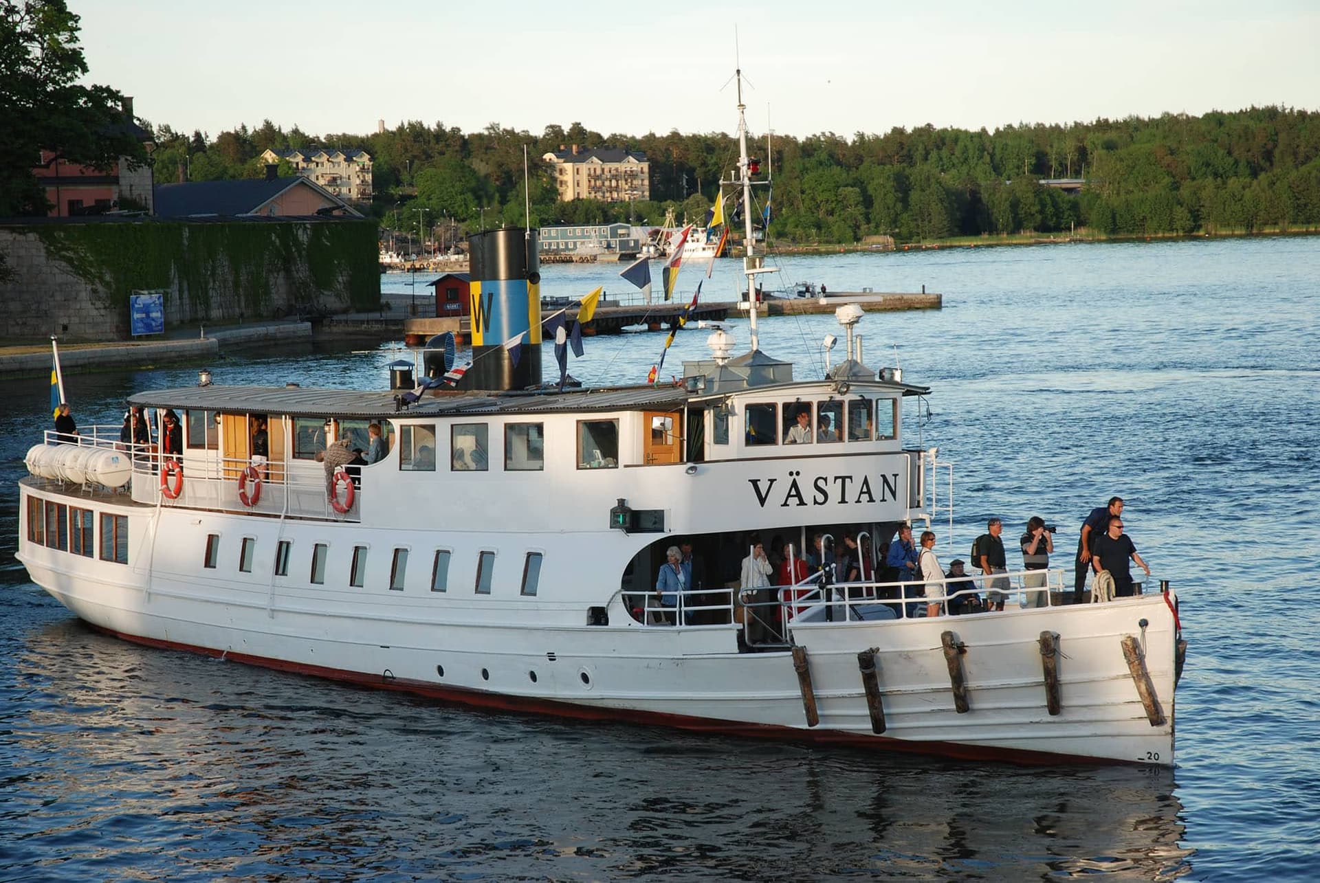 Les bateau de Waxholmsbolaget pour naviguer dans l'archipel de Stockholm