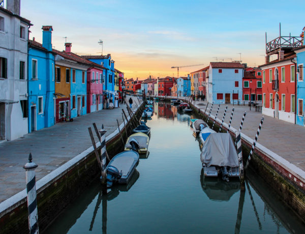 Venise, Burano et ses canaux