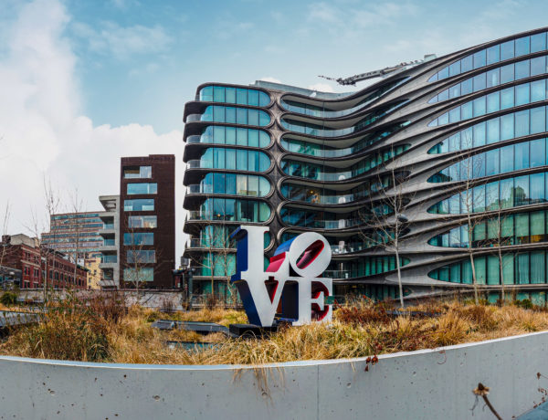 Panorama Zaha Hadid High Line New York