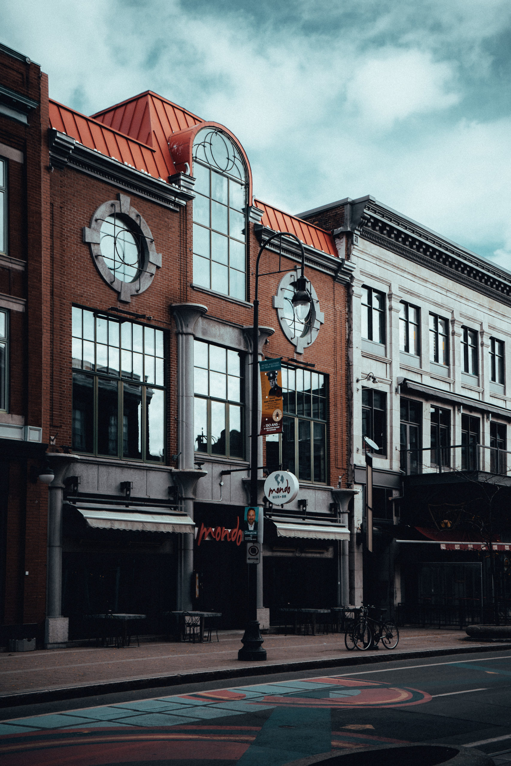 Façade dans la ville de Trois-Rivière