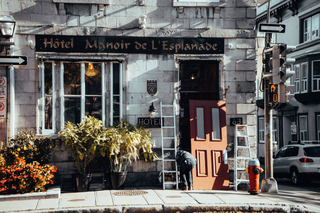 Ruelle du vieux Québec