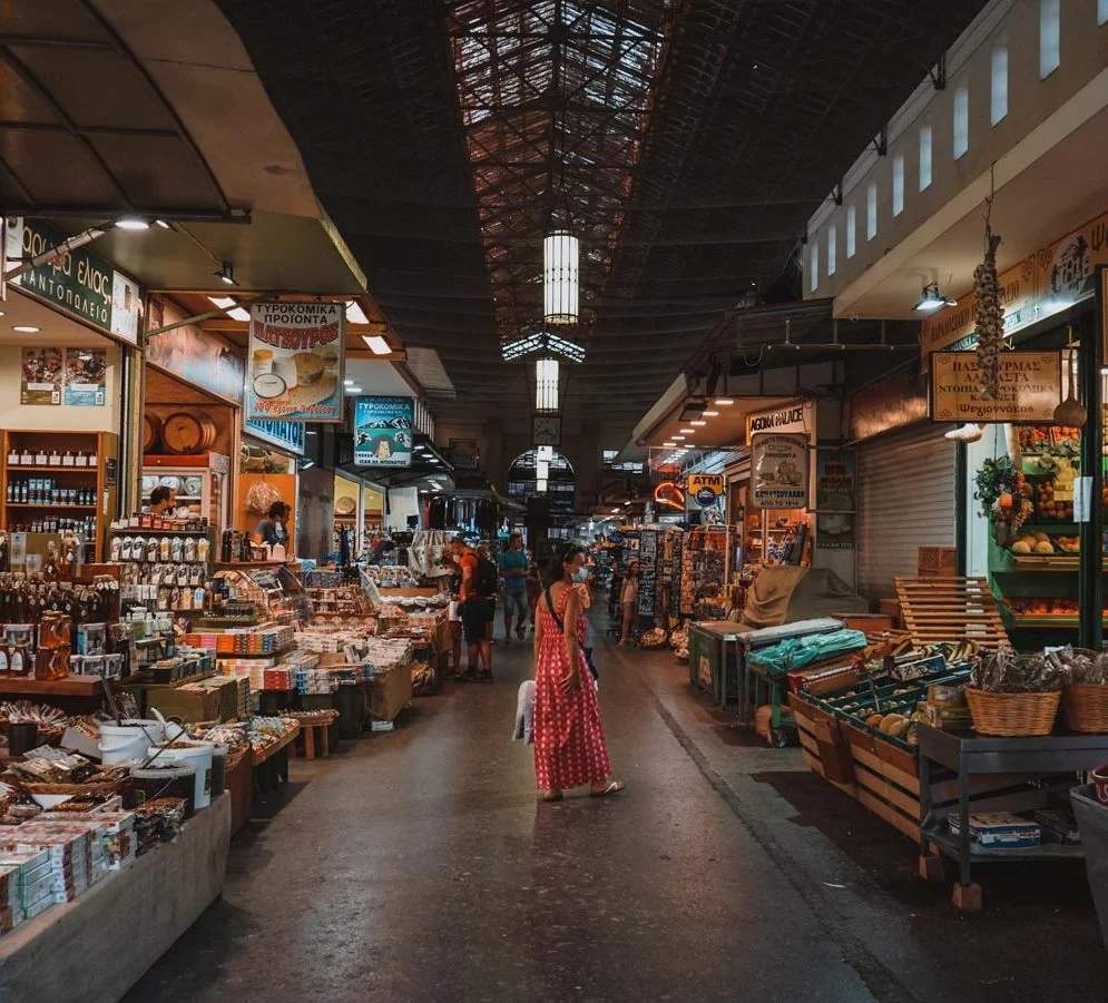 Le marché couvert de La Canée