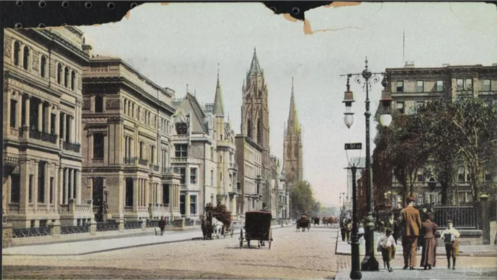 Photo historique de la 5eme Avenue