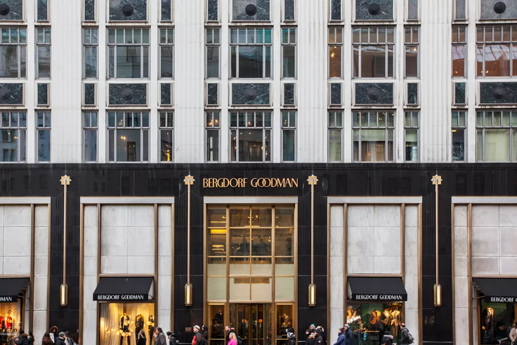 Les boutiques de luxe de la 5eme Avenue à New York