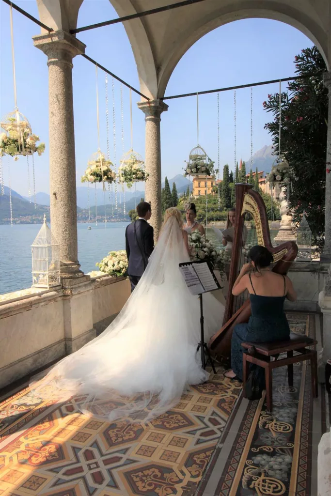 Se marier à la Villa Monastero au lac de Côme