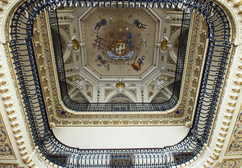 Intérieur de la villa Olmo