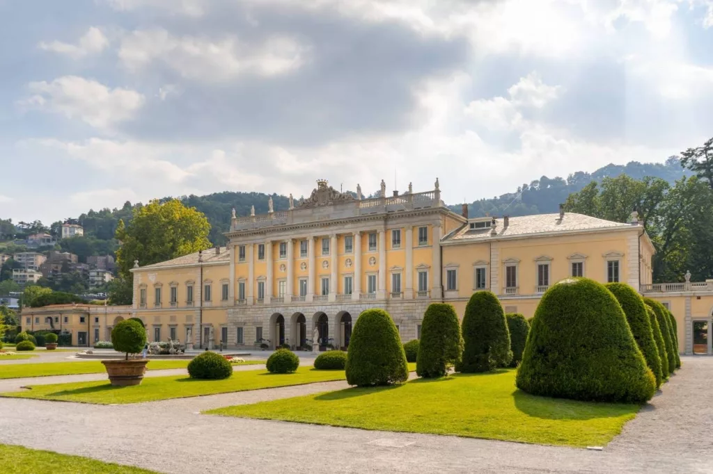 Visiter la Villa Olmo au lac de Come